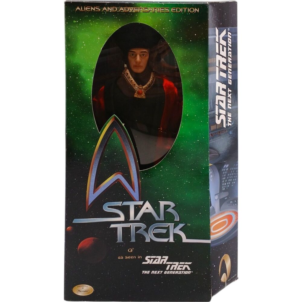 Star Trek The Next Generation Alien Judge Q Action Figure ~Playmates 1999 #65513